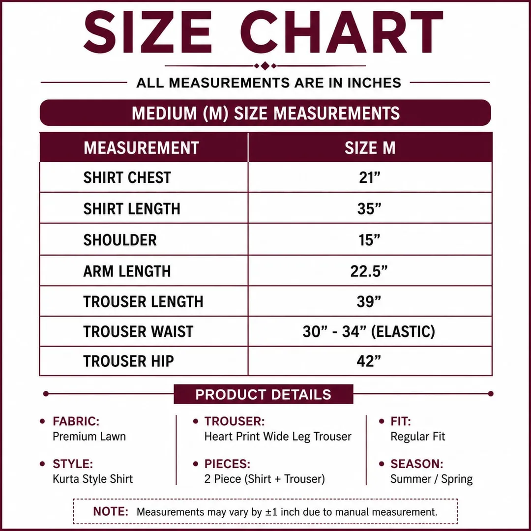 2 Pcs Women's Stitched Cotton Lawn Plain Shirt And Trouser Purple - Image 3